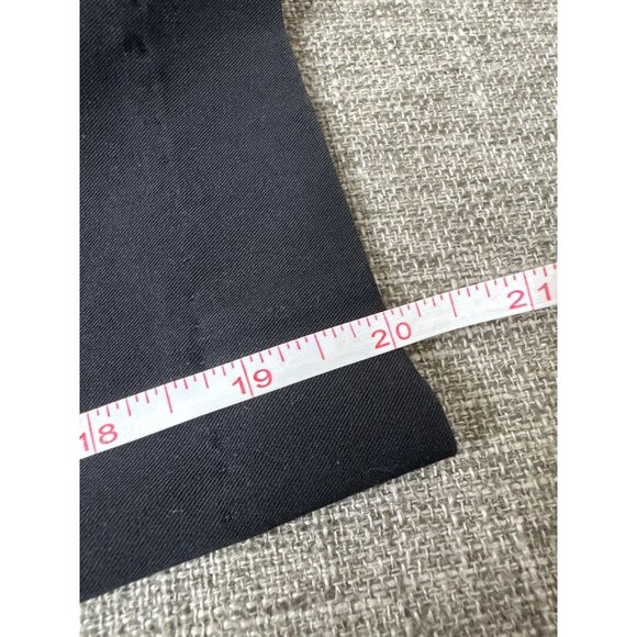 Cato Womens Capri Black Dress Pants Size 10 With Button Details Preppy Office - Picture 7 of 7